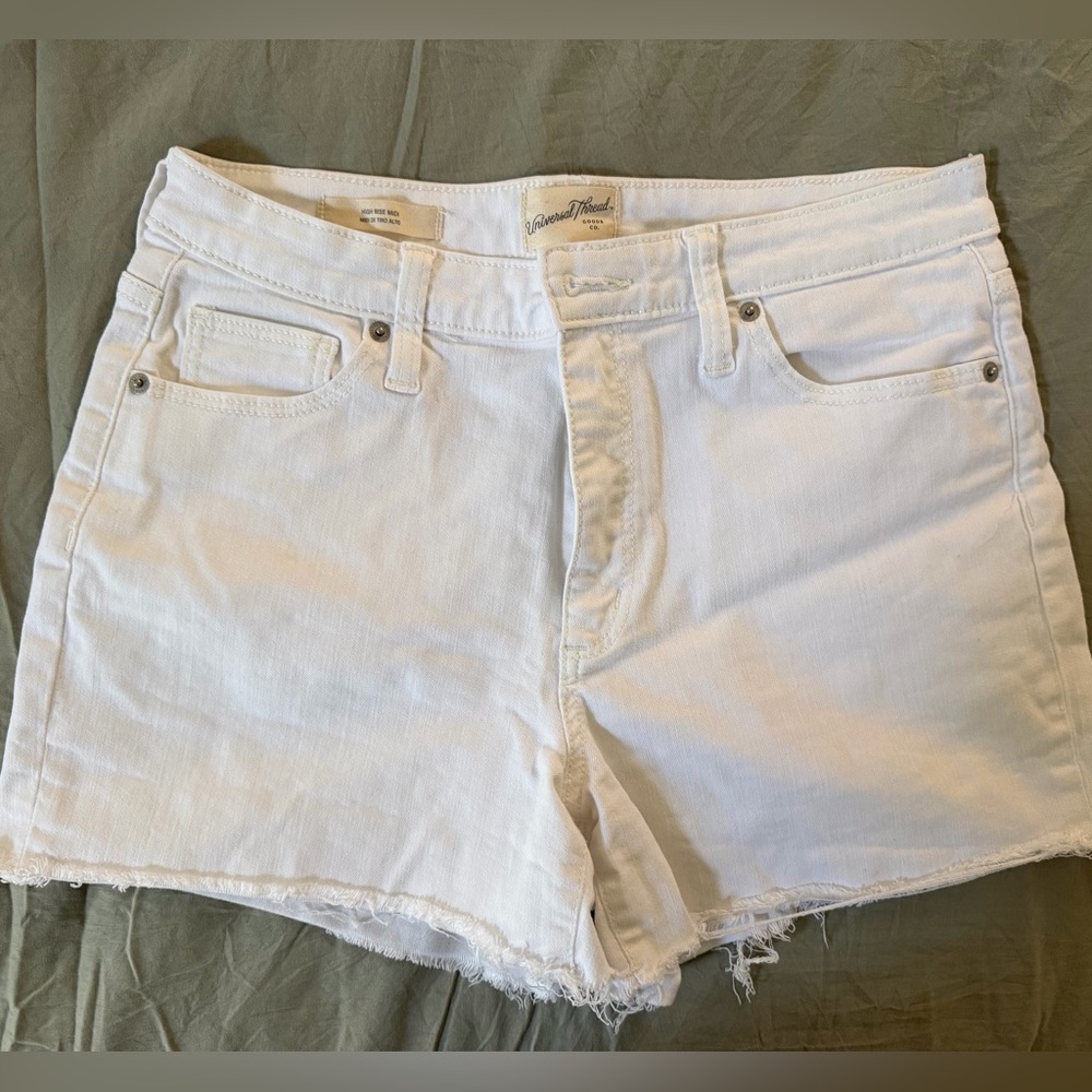 Universal thread White Denim Jean Shorts